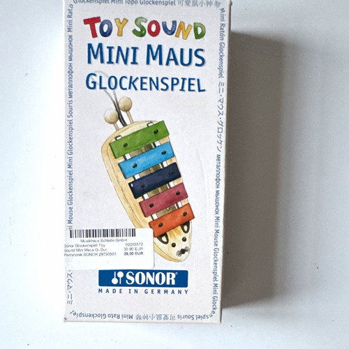 Sonor toy sound - sonor, maus