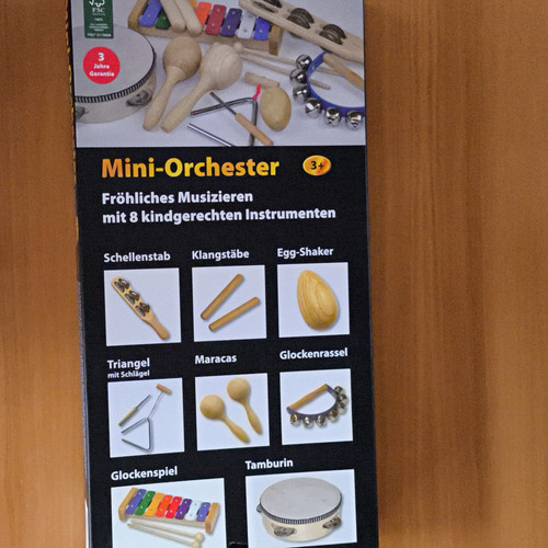 Mini orchester holz - mini-orchester,