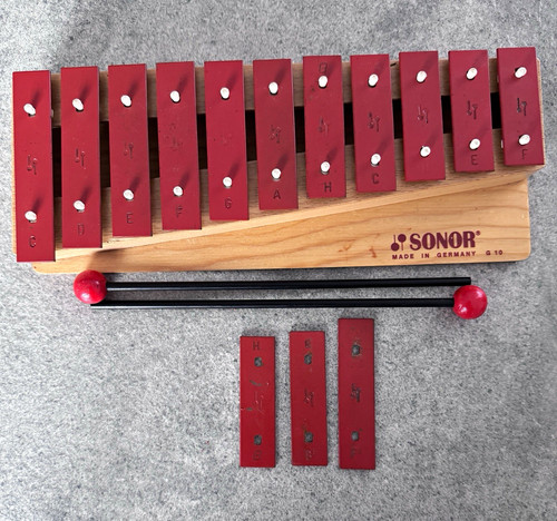 Sonor metallofon 10 - metallofon, g