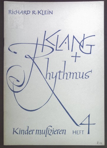 Klang und rhythmus - klang,