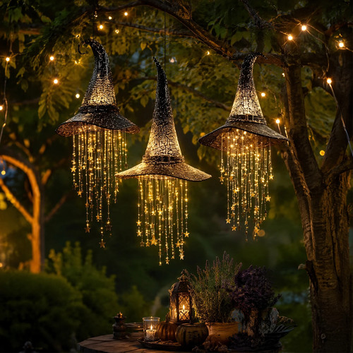 Halloween led hexenhut - halloween,