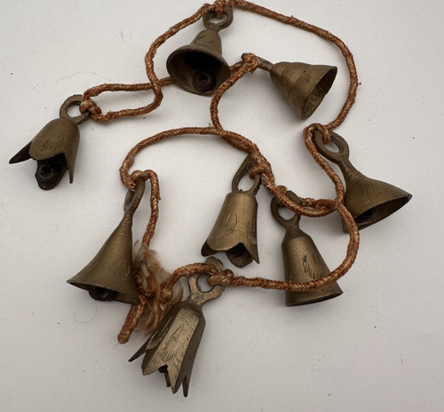 Vintage messing glocken kette - vintage,