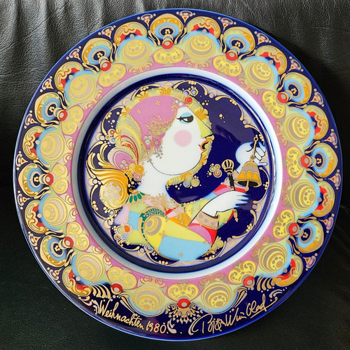 Rosenthal weihnachtsteller - rosenthal,